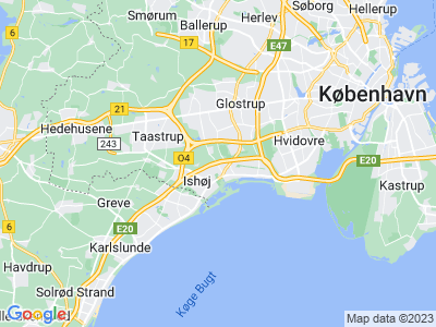 Kort over København